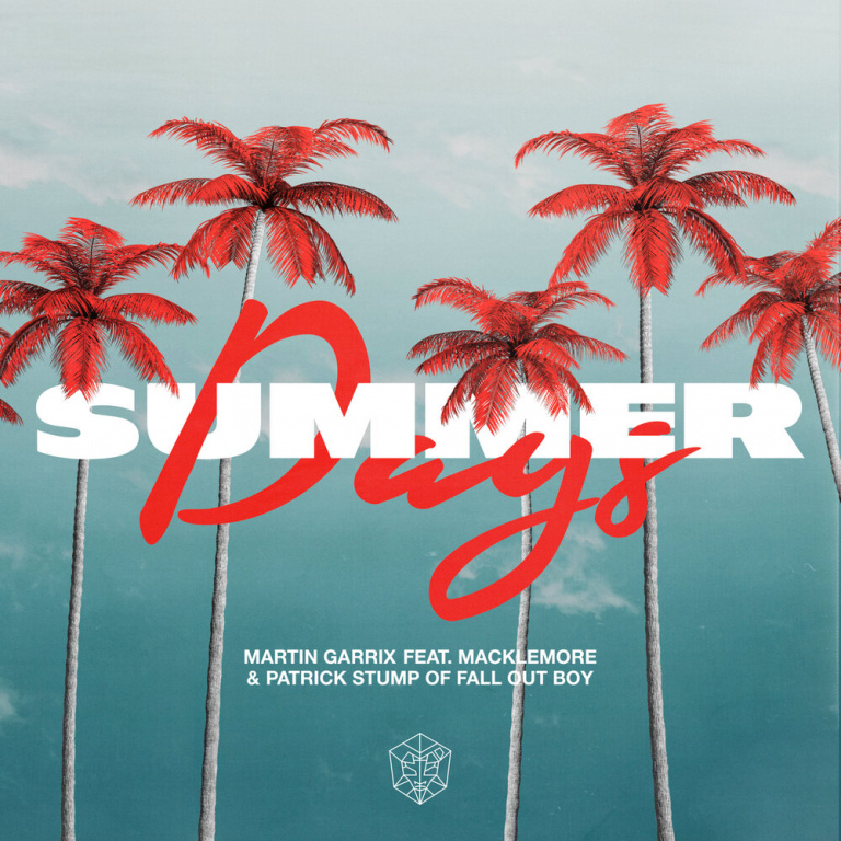 Martin Garrix, Macklemore, Fall Out Boy - Summer Days notas para el fortepiano