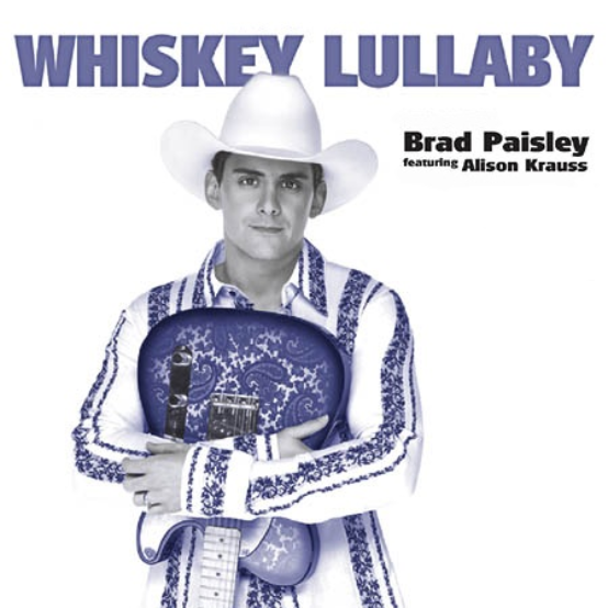 Brad Paisley, Alison Krauss - Whiskey Lullaby notas para el fortepiano