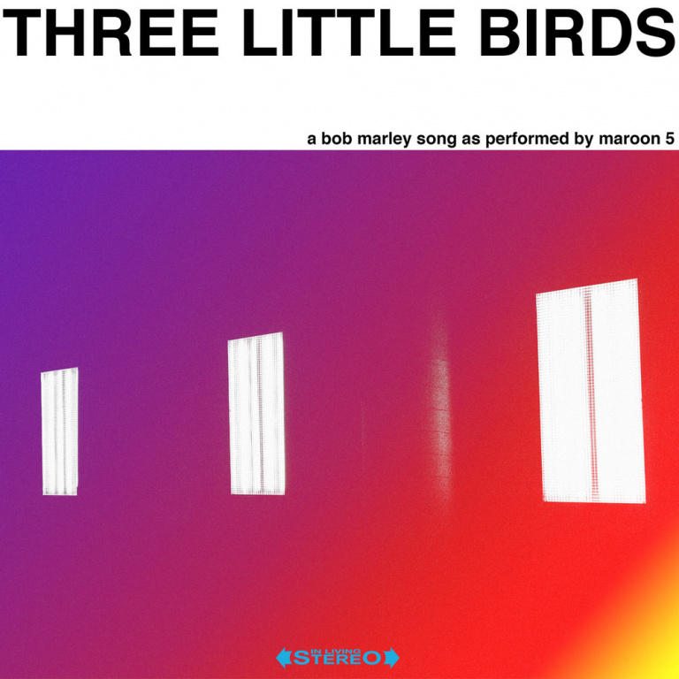 Maroon 5 - Three Little Birds notas para el fortepiano