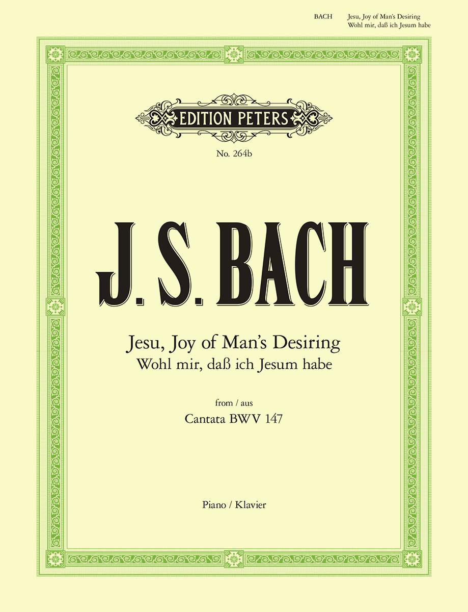 Johann Sebastian Bach - Cantata BWV 147 – Jesu, Joy of Man's Desiring notas para el fortepiano