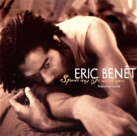 Eric Benet, Tamia - Spend My Life With You notas para el fortepiano