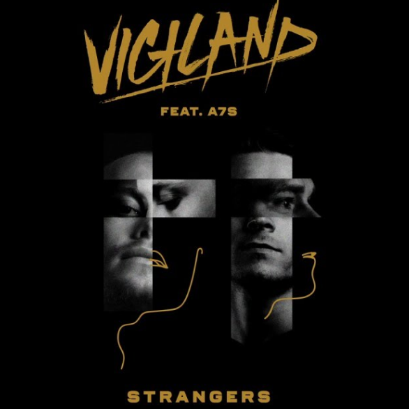 Vigiland - Strangers (feat. A7S) notas para el fortepiano