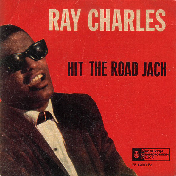 Ray Charles - Hit The Road Jack notas para el fortepiano