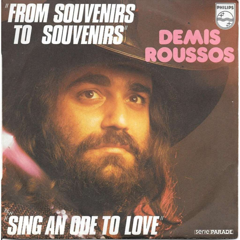 Demis Roussos - From Souvenirs to Souvenirs notas para el fortepiano