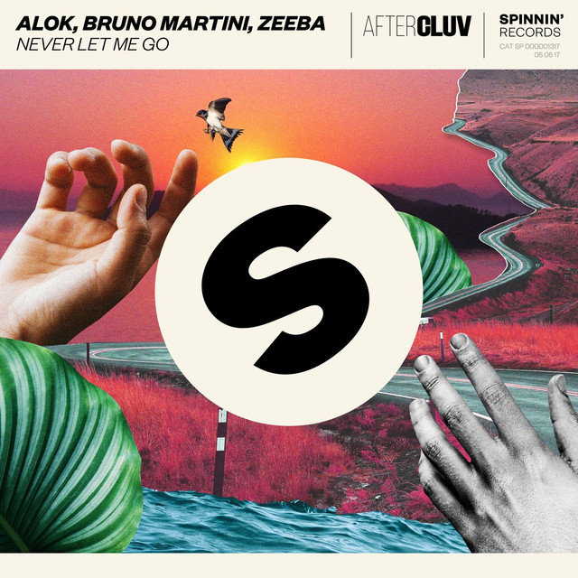Alok, Bruno Martini, Zeeba - Never Let Me Go notas para el fortepiano