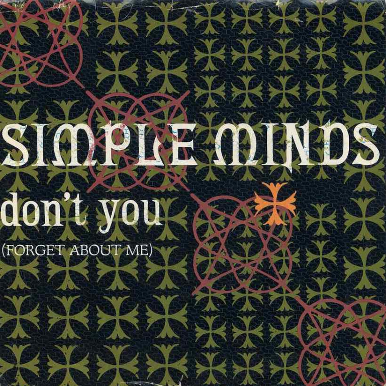 Simple Minds - Don't You (Forget About Me) notas para el fortepiano