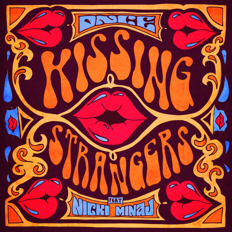 DNCE, Nicki Minaj - Kissing Strangers notas para el fortepiano