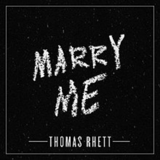 Thomas Rhett - Marry Me notas para el fortepiano