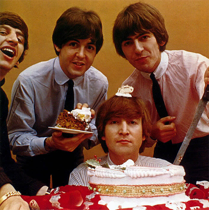 The Beatles - Birthday notas para el fortepiano