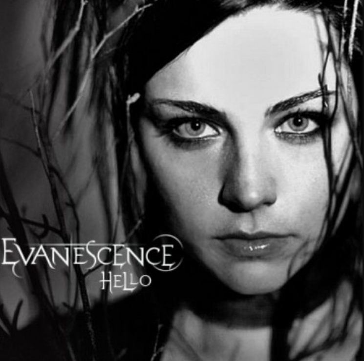 Evanescence - Hello notas para el fortepiano