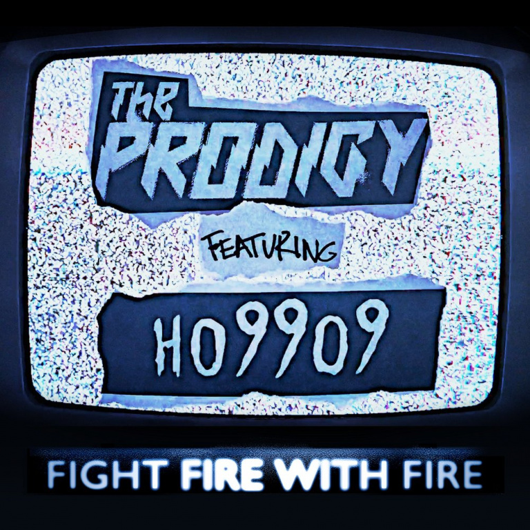 The Prodigy, HO99O9 - Fight Fire with Fire notas para el fortepiano