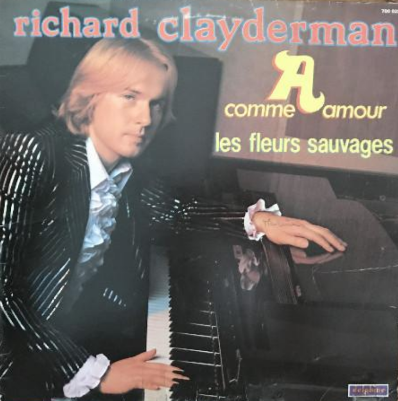 Richard Clayderman - A Comme Amour notas para el fortepiano