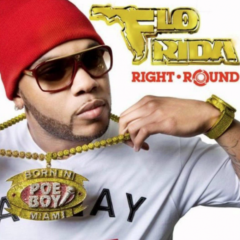 Flo Rida, Ke$ha - Right Round notas para el fortepiano
