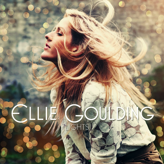 Ellie Goulding - Lights notas para el fortepiano
