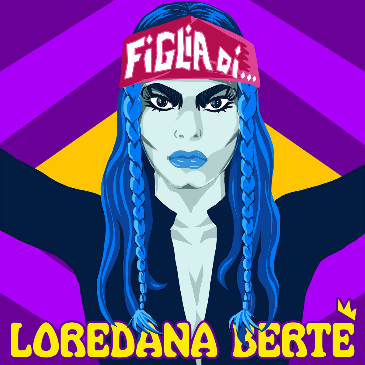 Loredana Berte - Figlia di... notas para el fortepiano