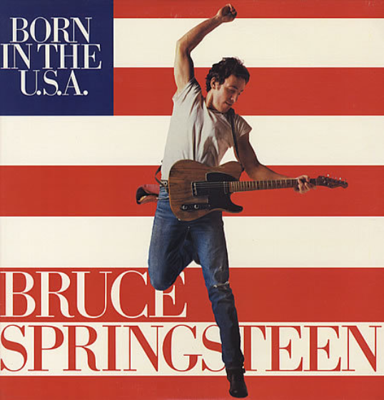 Bruce Springsteen - Born in the U.S.A. notas para el fortepiano