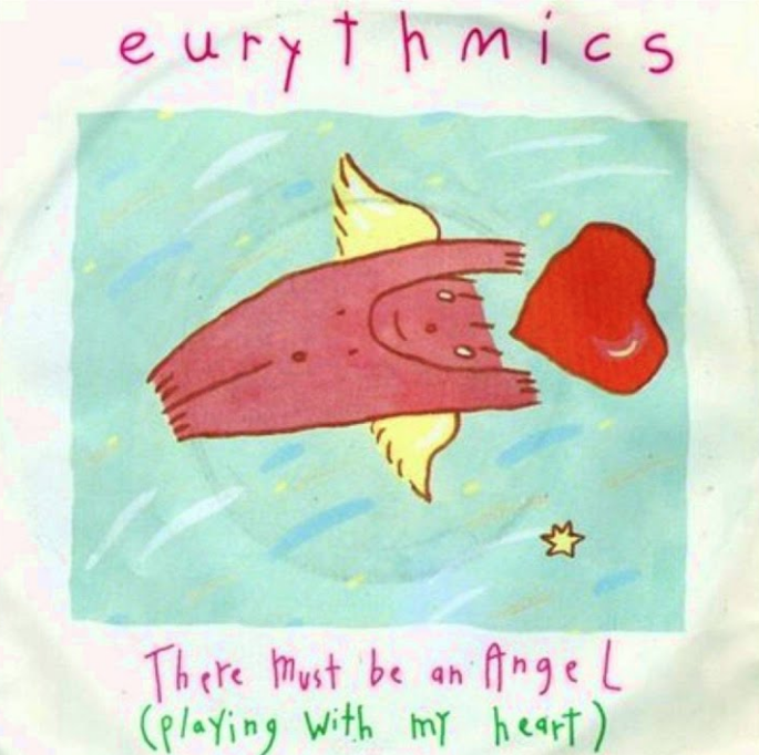 Eurythmics - There Must Be An Angel (Playing With My Heart) notas para el fortepiano