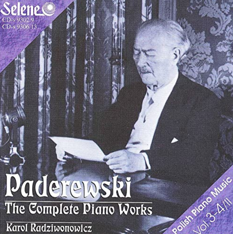 Ignacy Jan Paderewski - Album de Mai, Op.10: No.1 Au Soir acordes