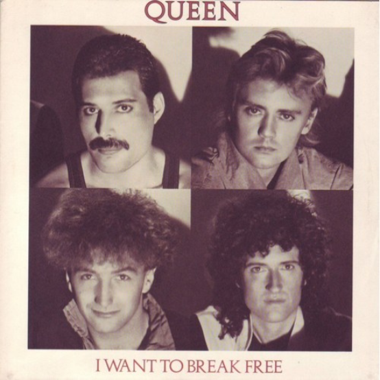 Queen - I Want To Break Free notas para el fortepiano