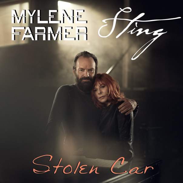 Sting, Mylene Farmer - Stolen Car notas para el fortepiano