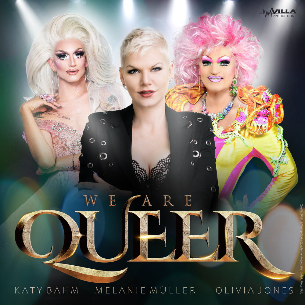 Melanie Müller, Katy Bähm, Olivia Jones - We are Queer notas para el fortepiano