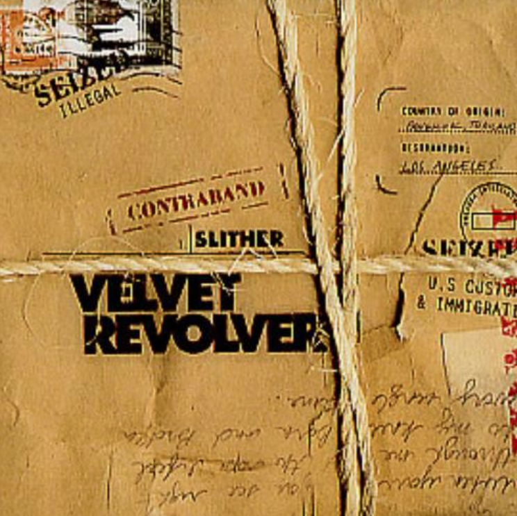 Velvet Revolver - Slither notas para el fortepiano