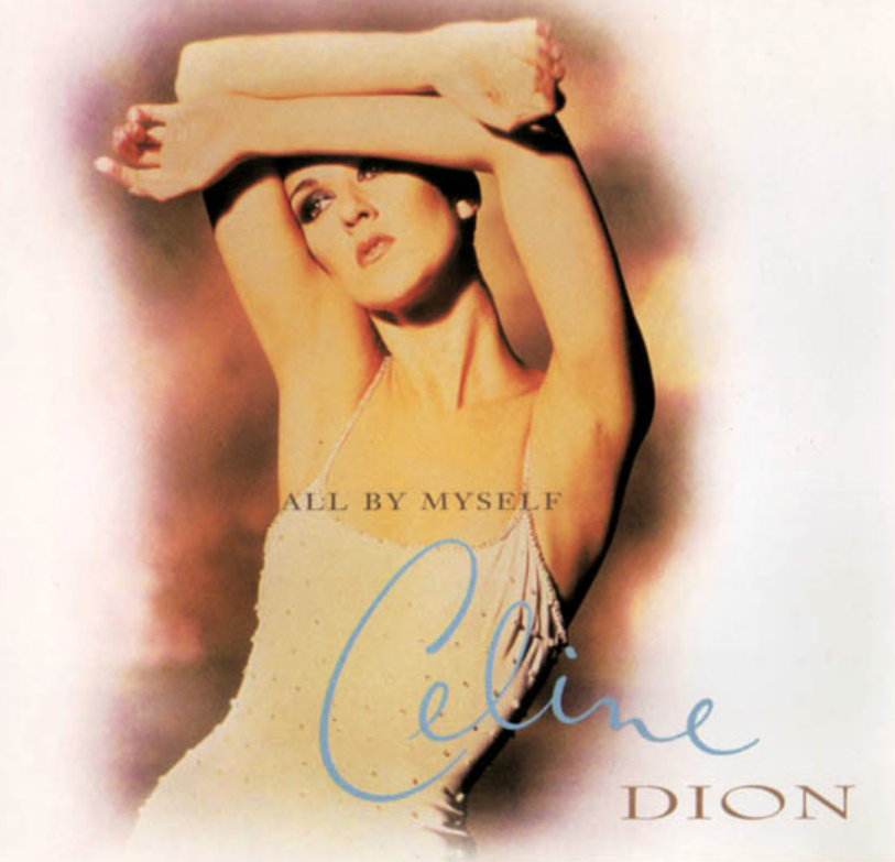 Celine Dion - All by myself notas para el fortepiano