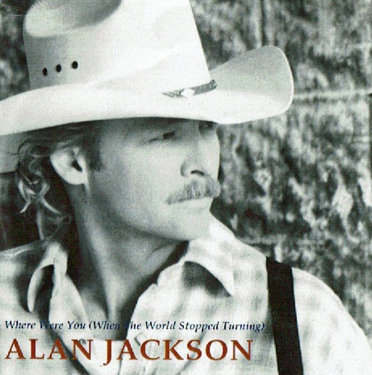 Alan Jackson - Where Were You (When The World Stopped Turning) notas para el fortepiano