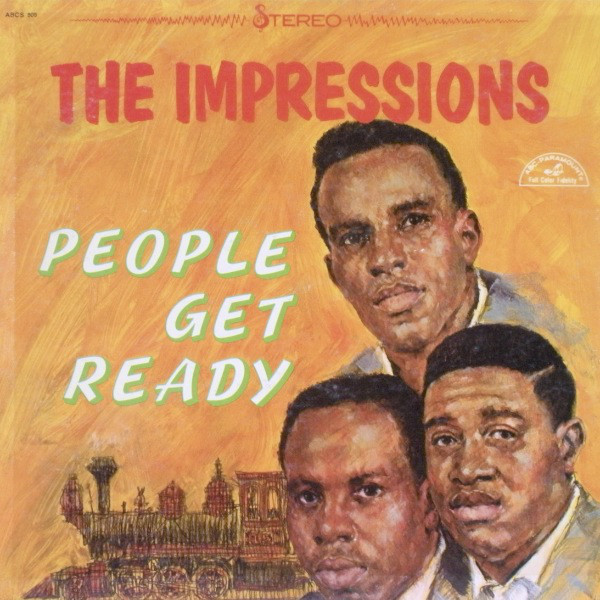 The Impressions - People Get Ready notas para el fortepiano