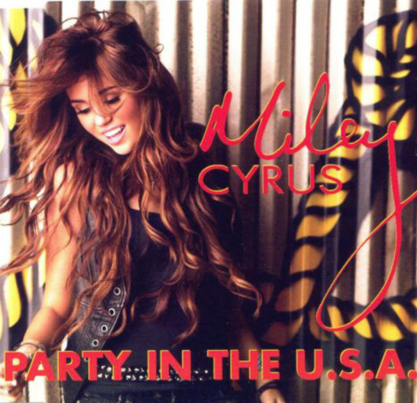 Miley Cyrus - Party in the U.S.A. notas para el fortepiano