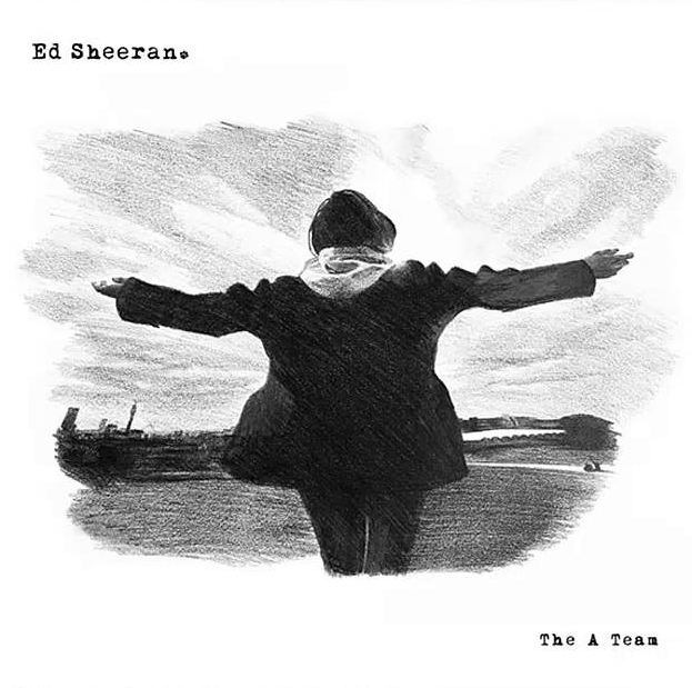 Ed Sheeran - The A Team notas para el fortepiano