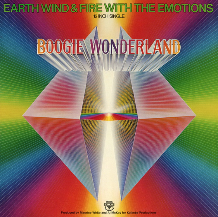 Earth, Wind & Fire - Boogie Wonderland notas para el fortepiano