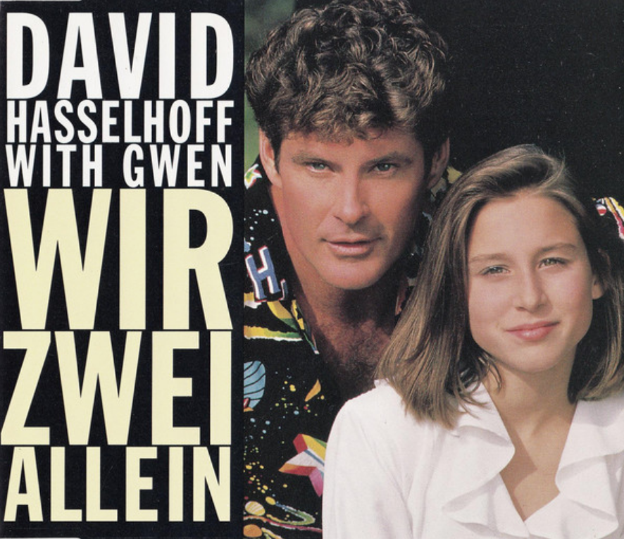 David Hasselhoff, Gwen - Wir zwei allein notas para el fortepiano