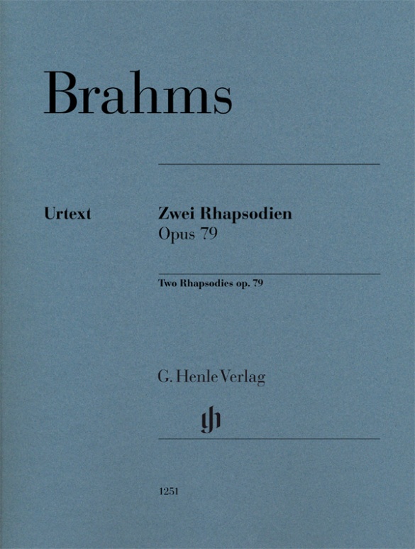 Johannes Brahms - Rhapsody in B minor – Op. 79 No. 1 acordes