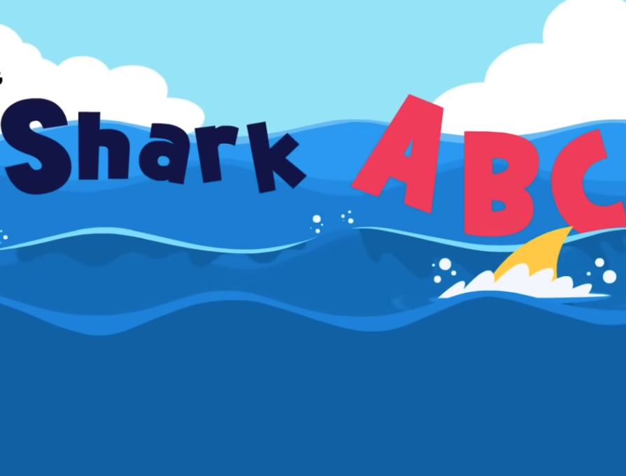 Pinkfong - Shark ABC notas para el fortepiano