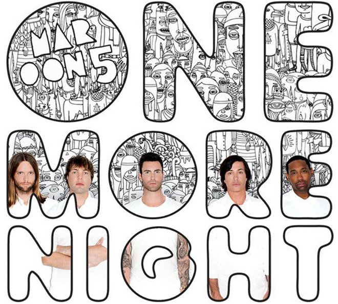 Maroon 5 - One More Night notas para el fortepiano