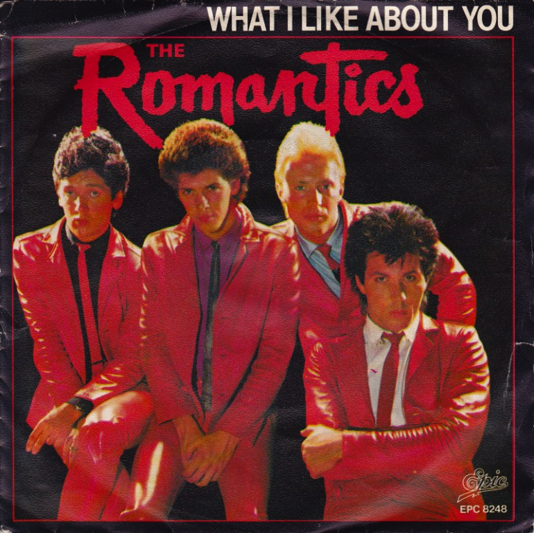 The Romantics - What I Like About You notas para el fortepiano