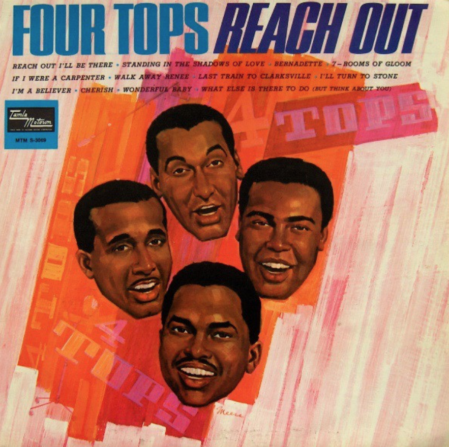 The Four Tops - Reach Out I'll Be There notas para el fortepiano