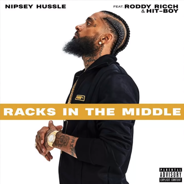 Nipsey Hussle, Roddy Ricch, Hit-Boy - Racks in the Middle notas para el fortepiano