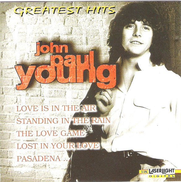 John Paul Young - Yesterday's Hero notas para el fortepiano