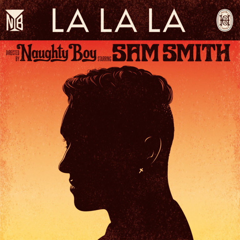 Naughty Boy, Sam Smith - La La La notas para el fortepiano