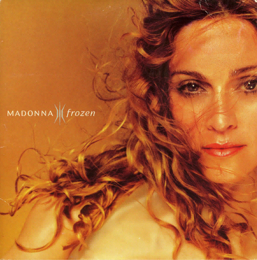 Madonna - Frozen notas para el fortepiano