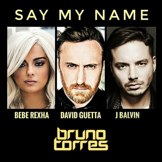 David Guetta, Bebe Rexha, J Balvin - Say My Name notas para el fortepiano