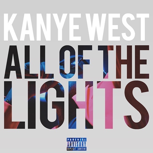 Kanye West, Rihanna, Kid Cudi - All of the Lights notas para el fortepiano