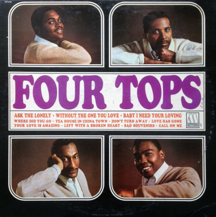 The Four Tops - Ask the Lonely notas para el fortepiano