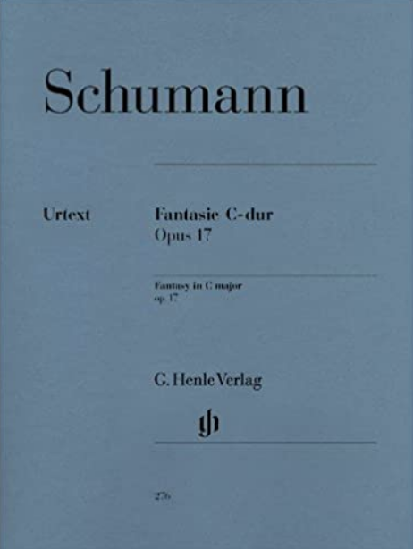 Robert Schumann - Fantasy in C Major, Op. 17: II. Moderate. Quite Energetic notas para el fortepiano