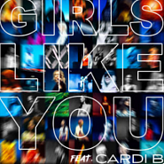 Maroon 5 etc. - Girls Like You notas para el fortepiano