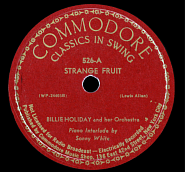 Billie Holiday - Strange Fruit notas para el fortepiano