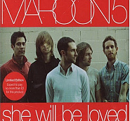 Maroon 5 - She Will Be Loved notas para el fortepiano