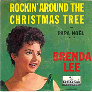 Brenda Lee - Rockin' Around The Christmas Tree notas para el fortepiano